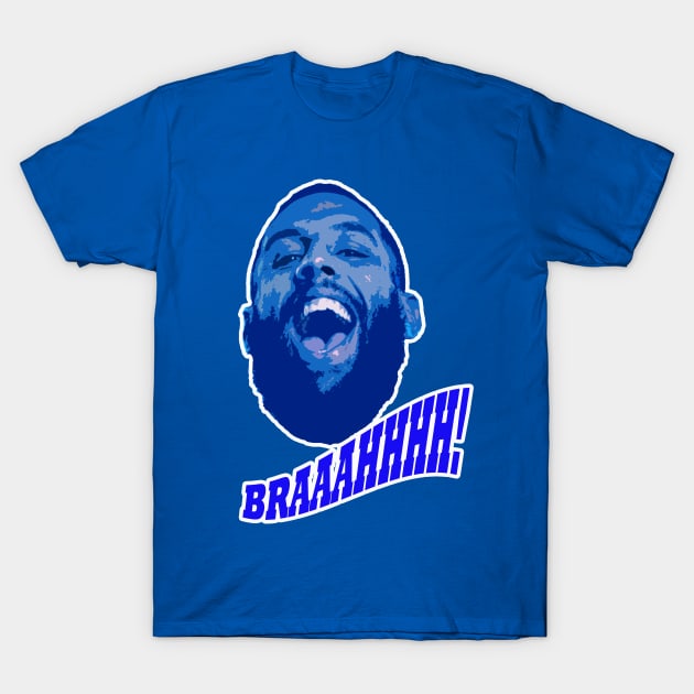 Caneterbury Bulldogs - Josh Addo-Carr - BRAAAAHHHHH! T-Shirt by OG Ballers